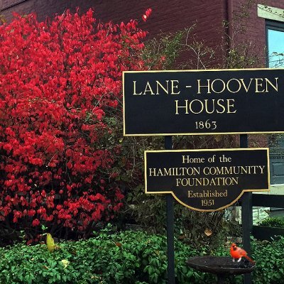 The Lane-Hooven House sign